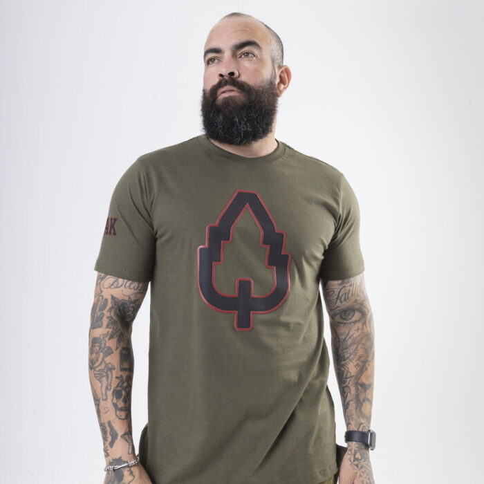 CAMISETA LONG CLASSIC CONTOUR VERDE MUSGO