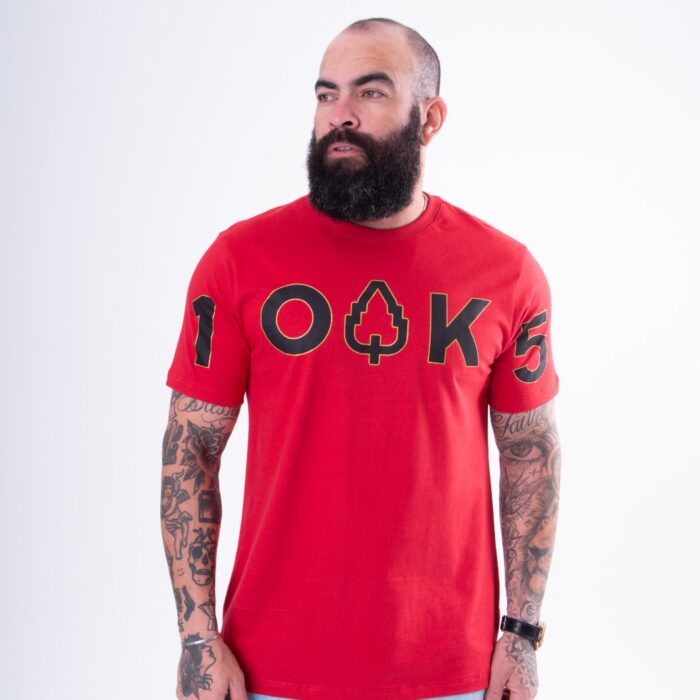 CAMISETA LONG BEST SELLER VERMELHA OAK 15