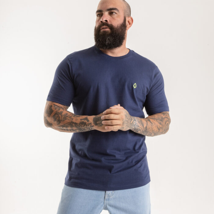 CAMISETA ESSENTIAL COMFORT AZUL MARINHO