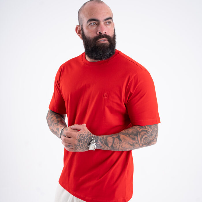 CAMISETA ESSENTIAL MAX SOFT VERMELHA