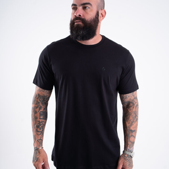 CAMISETA PIMA PRETA