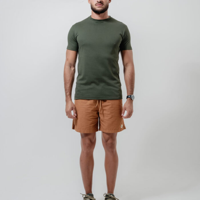 SHORT SUMMER ESSENTIAL MOSTARDA