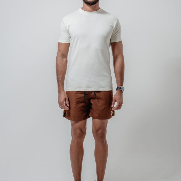 SHORT SUMMER ESSENTIAL TERRACOTA
