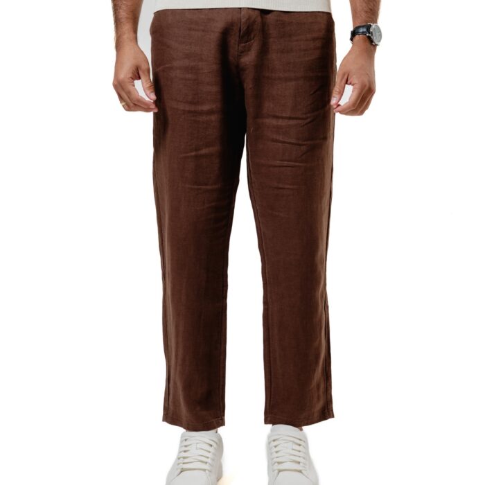 CALÇA LINHO RESORT MOCHA