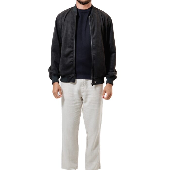 JAQUETA SUEDE BLACK