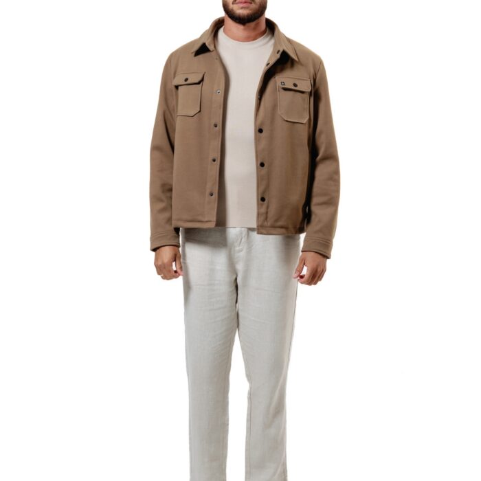 JAQUETA OVERSIZED CARGO CAPPUCCINO
