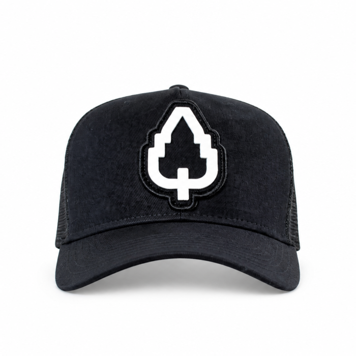 BONE OAK TRUCKER AL BLACK TELINHA - PRETO
