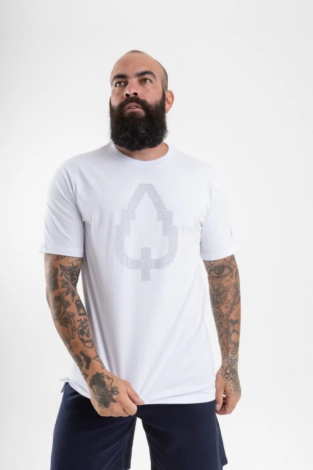 CAMISETA LONG BRANCA PINS