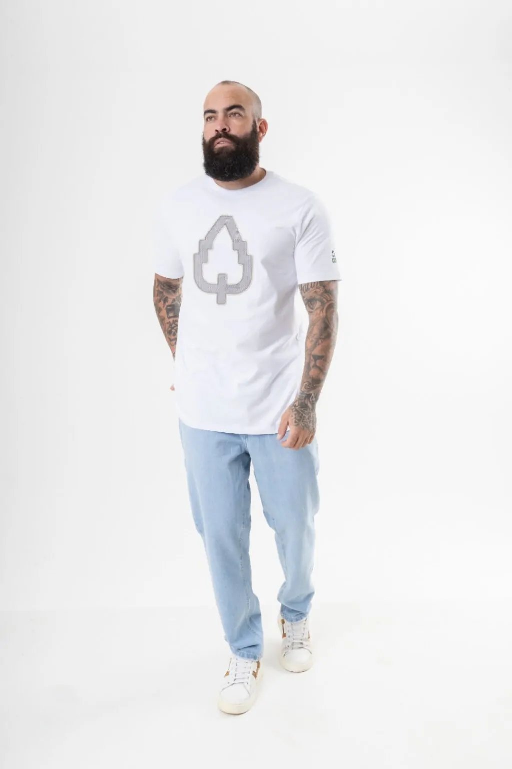 CAMISETA LONG RELIEF BRANCO - Imagem 2