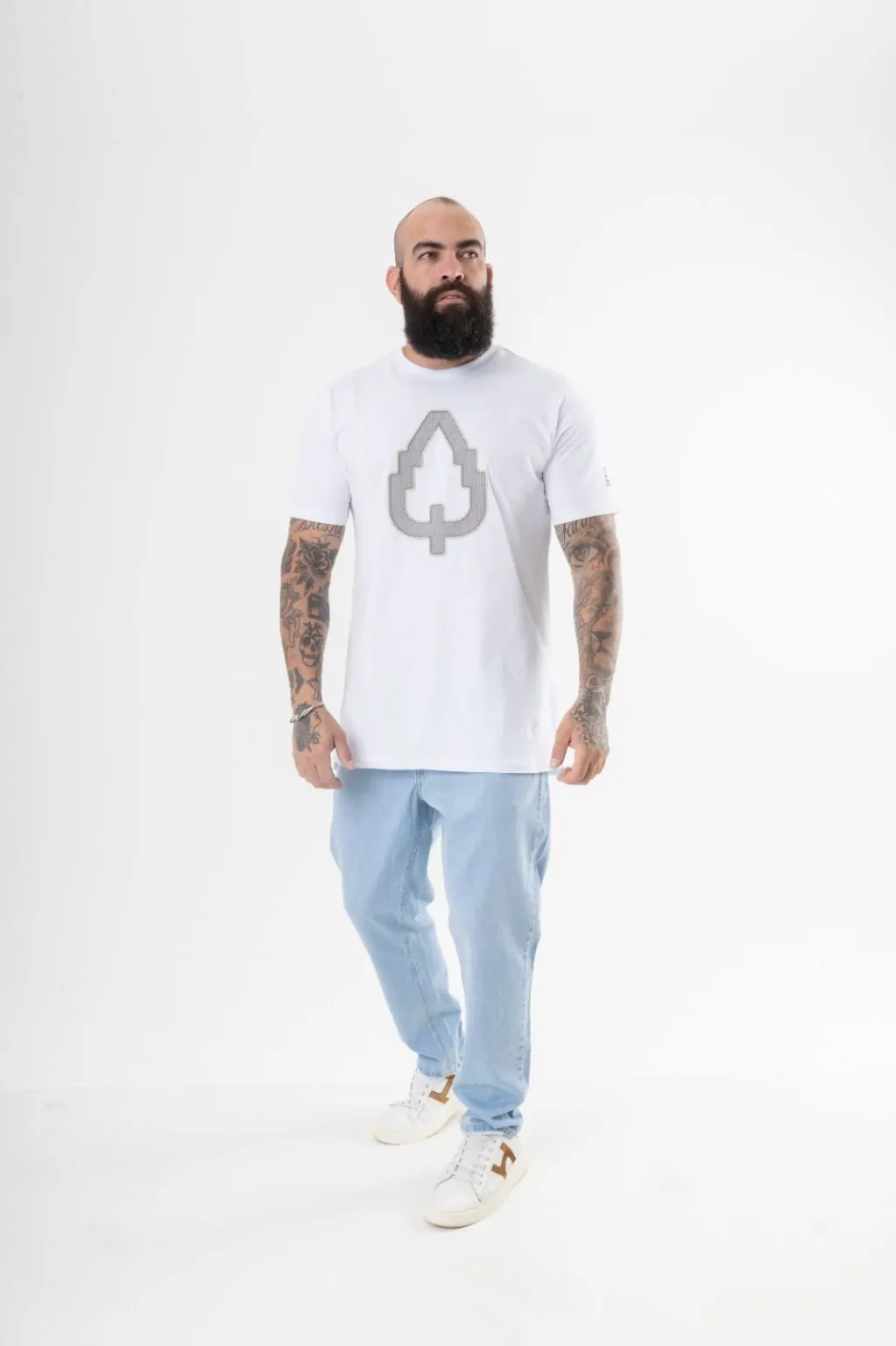 CAMISETA LONG RELIEF BRANCO - Imagem 6