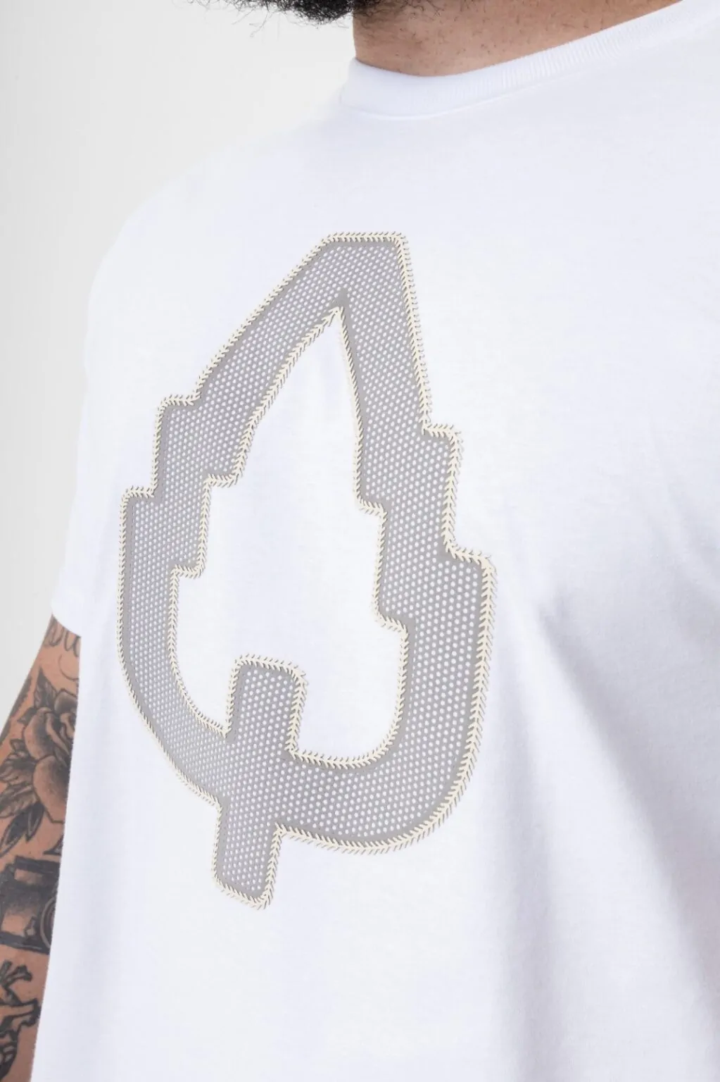 CAMISETA LONG RELIEF BRANCO - Imagem 5