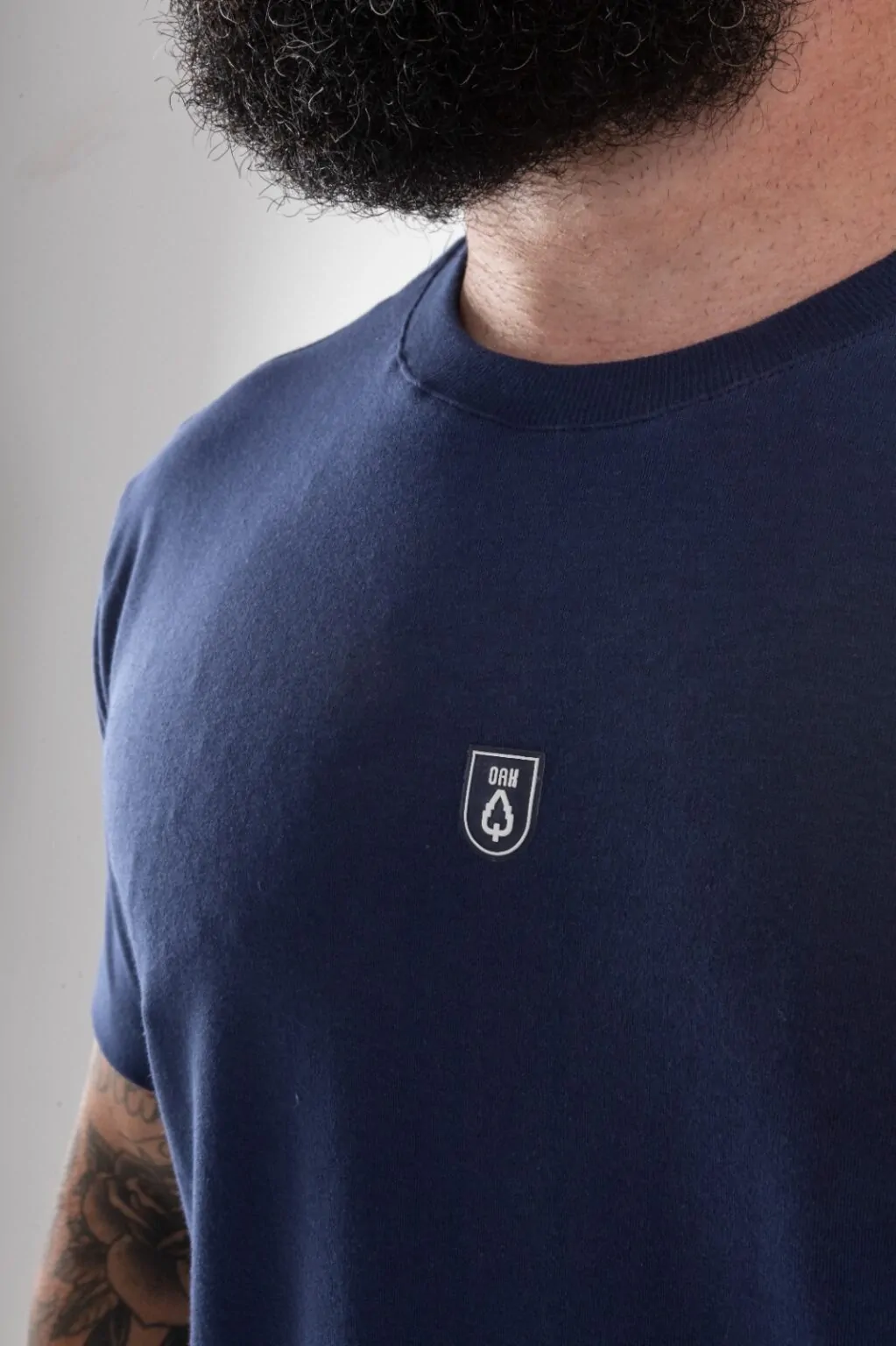 CAMISETA SUEDINE MARINE AZUL MARINHO - Imagem 2
