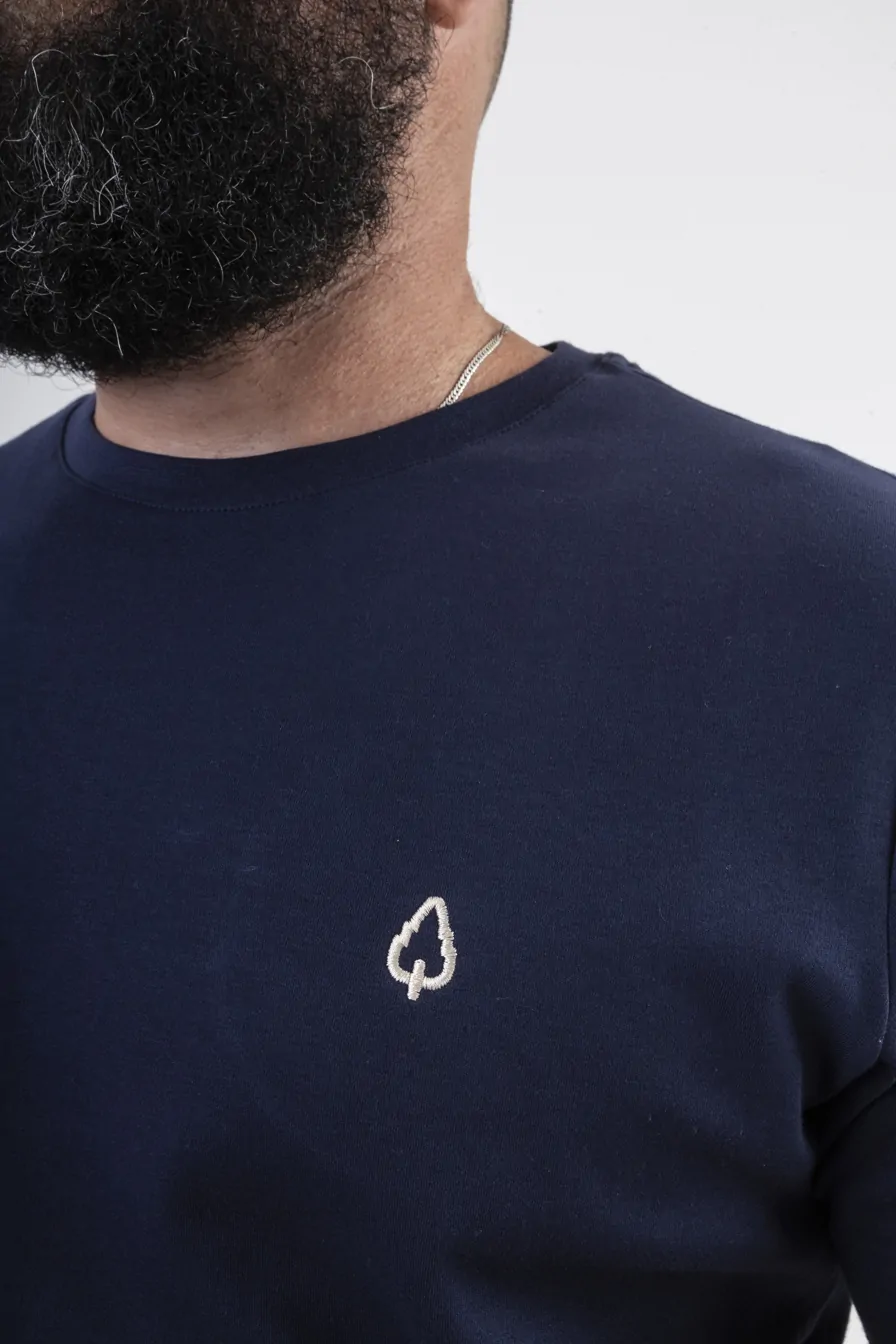 CAMISETA ESSENTIAL EGIPCIO DARK  - AZUL MARINHO - Imagem 4