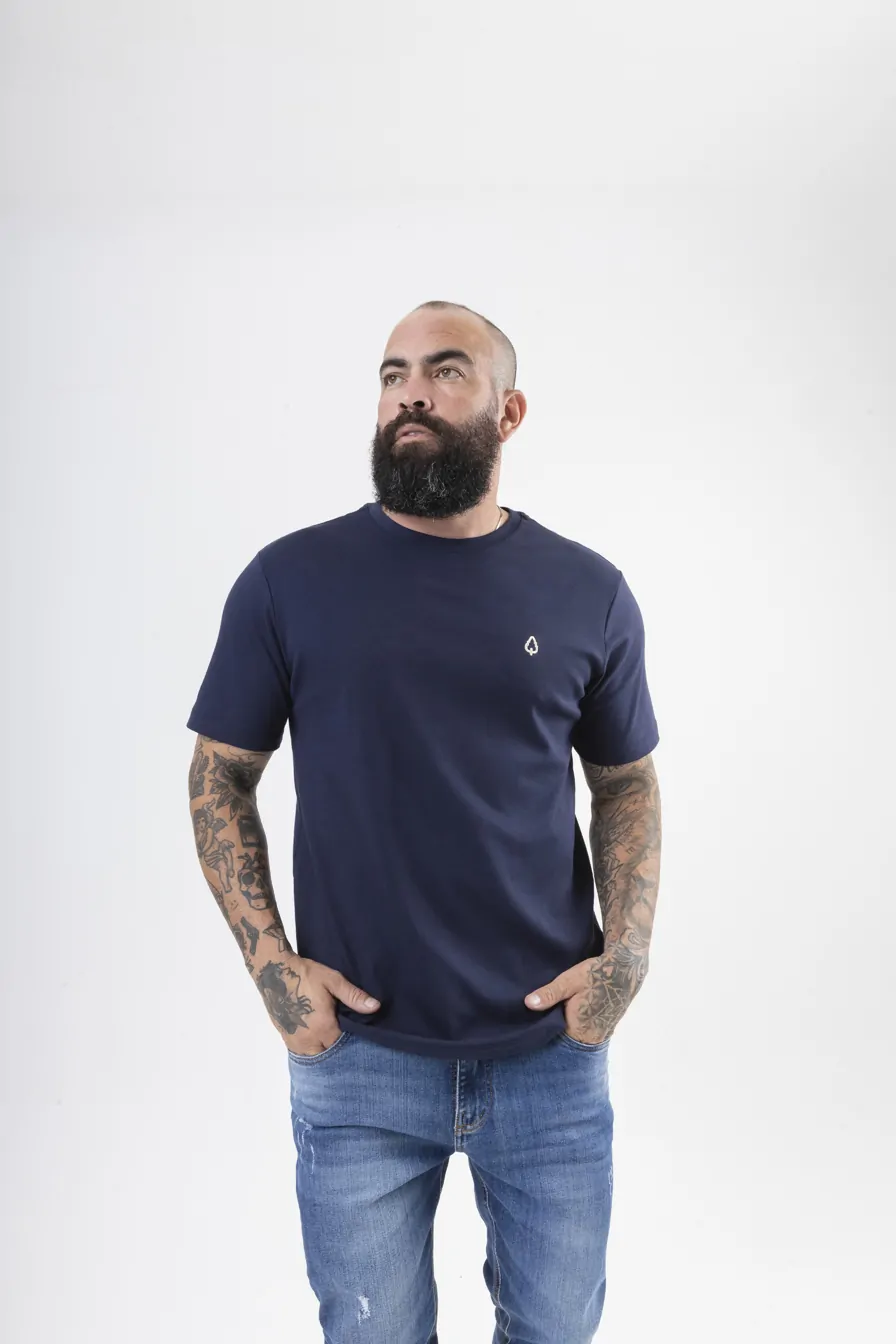 CAMISETA ESSENTIAL EGIPCIO DARK  - AZUL MARINHO