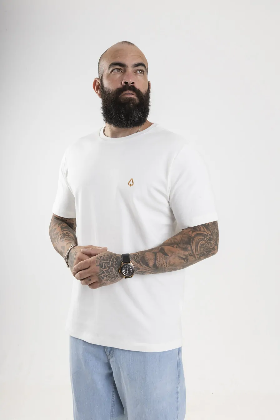 CAMISETA ESSENTIAL EGÍPCIO OFF WHITE