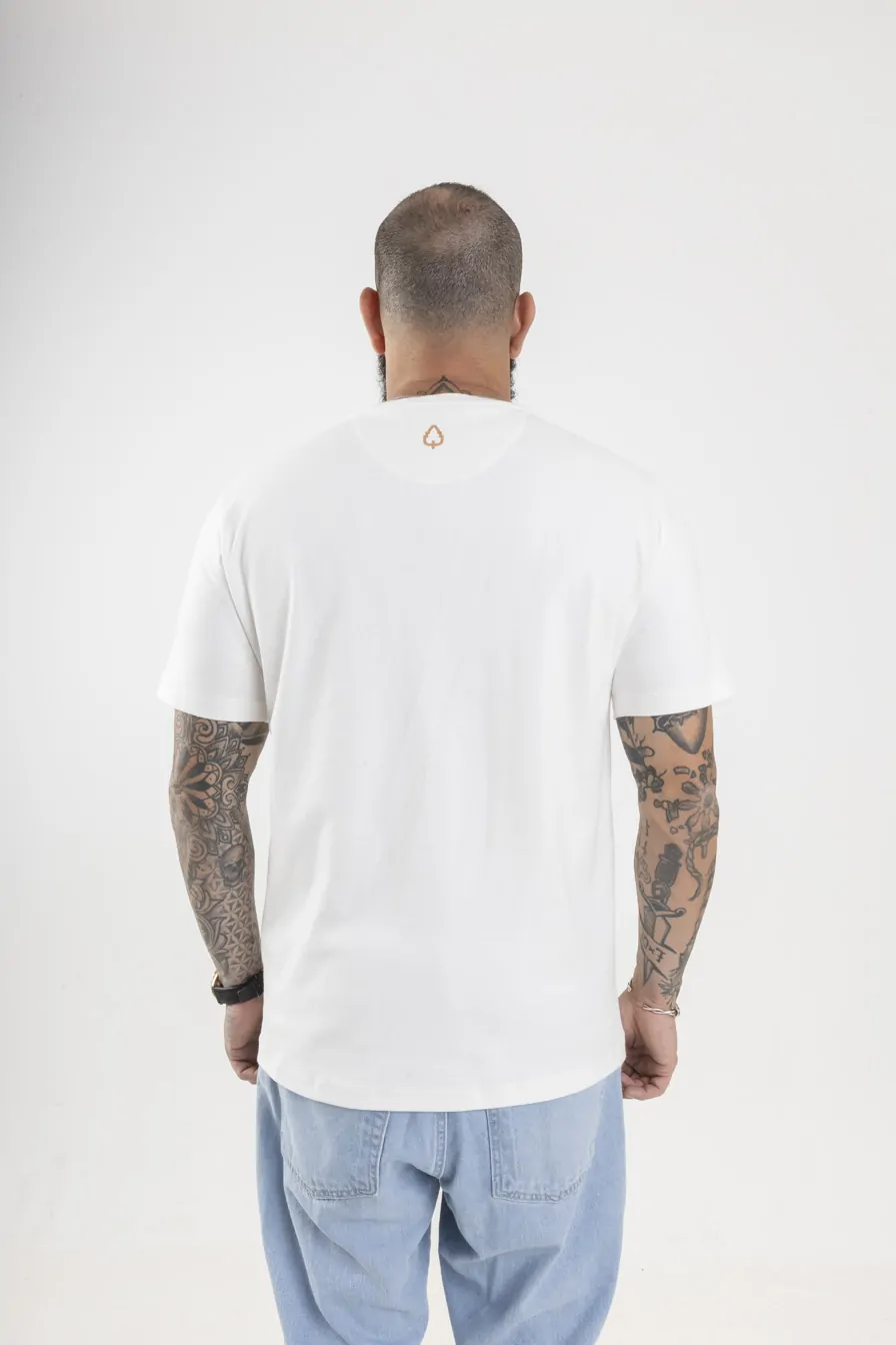 CAMISETA ESSENTIAL EGÍPCIO OFF WHITE - Imagem 4