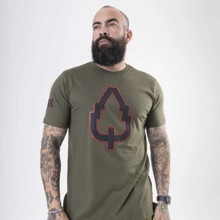 CAMISETA LONG CLASSIC CONTOUR VERDE MUSGO