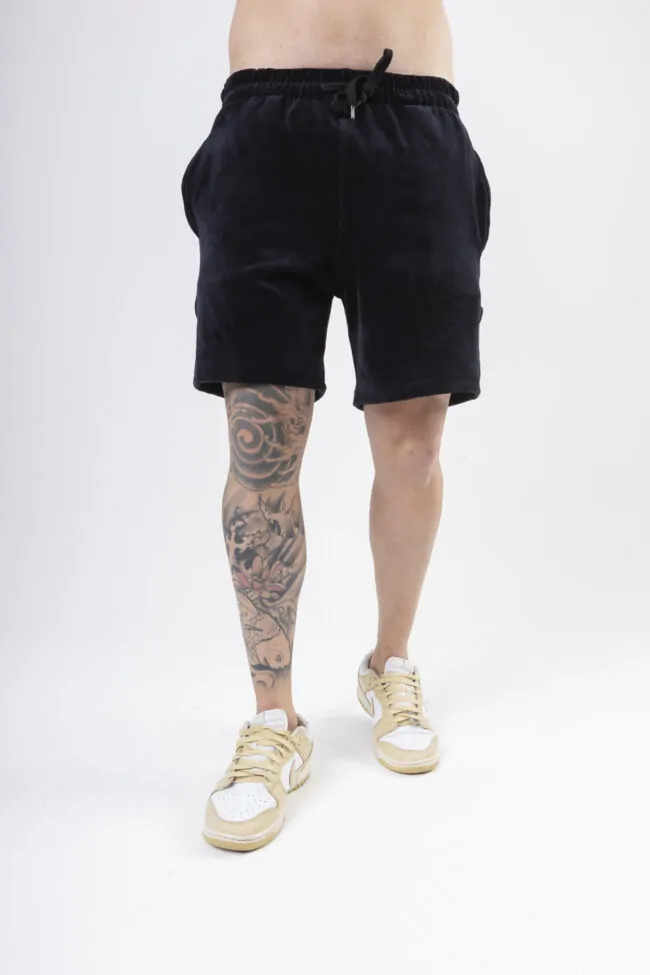 SHORT CANELADO SOFTFIT PRETO - Imagem 3