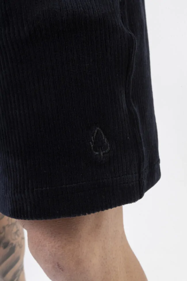 SHORT CANELADO SOFTFIT PRETO - Imagem 2