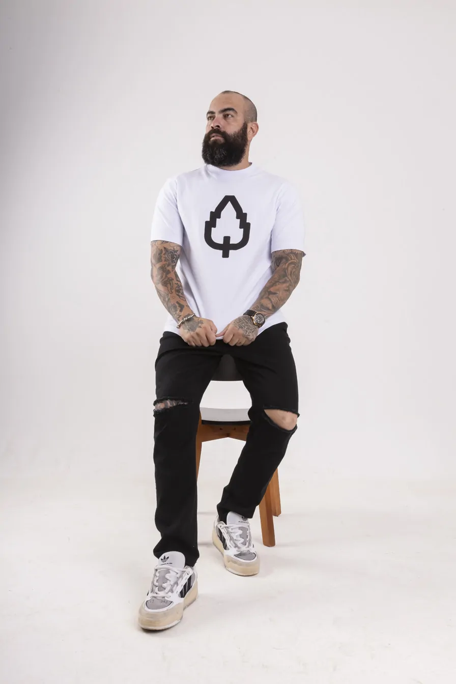 CAMISETA ESTAMPADA CLASSIC LOGO BRANCA - Imagem 2