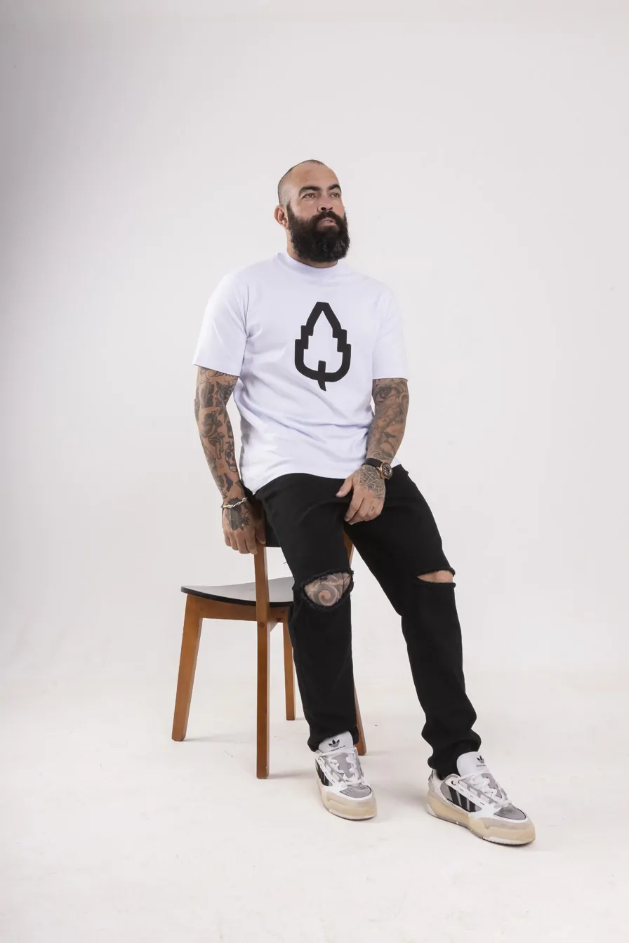 CAMISETA ESTAMPADA CLASSIC LOGO BRANCA - Imagem 4