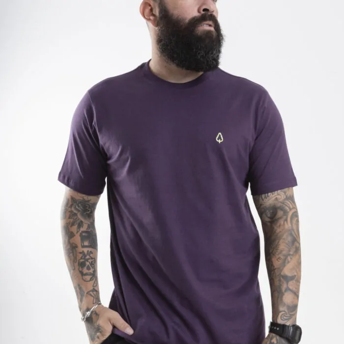 CAMISETA ESSENTIAL OAK ROXA