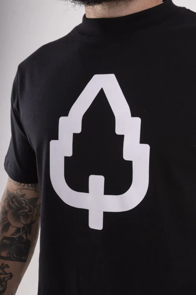CAMISETA ESTAMPADA CLASSIC LOGO PRETA - Imagem 5