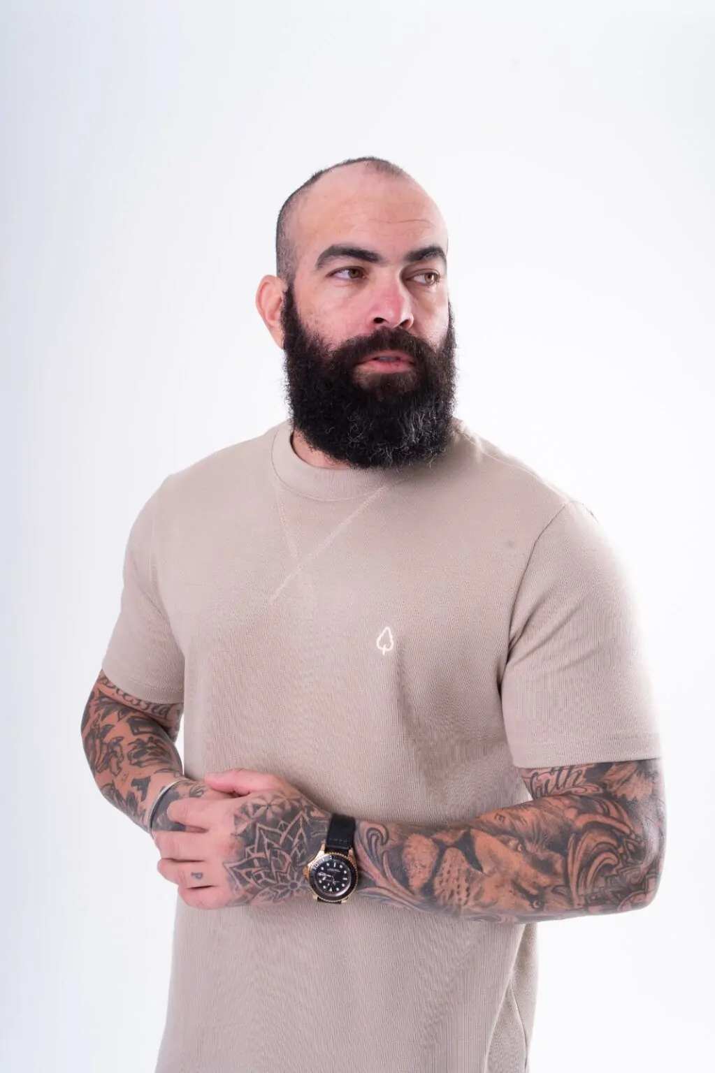 CAMISETA ESSENTIAL OAK X DUNA BEGE - Imagem 2