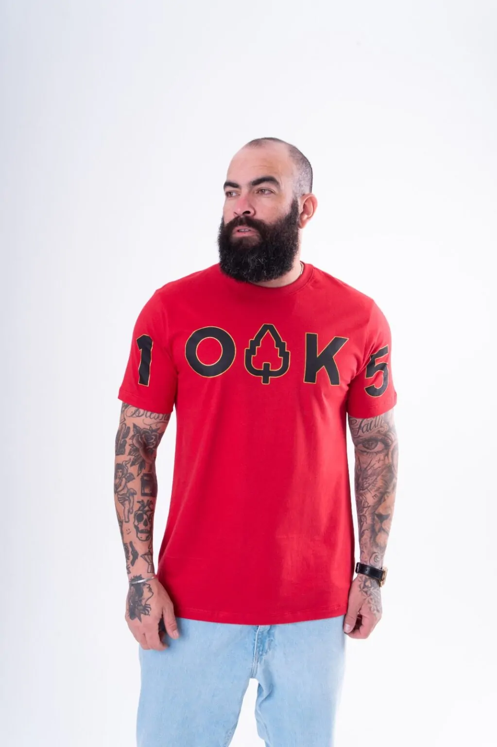 CAMISETA LONG BEST SELLER VERMELHA OAK 15