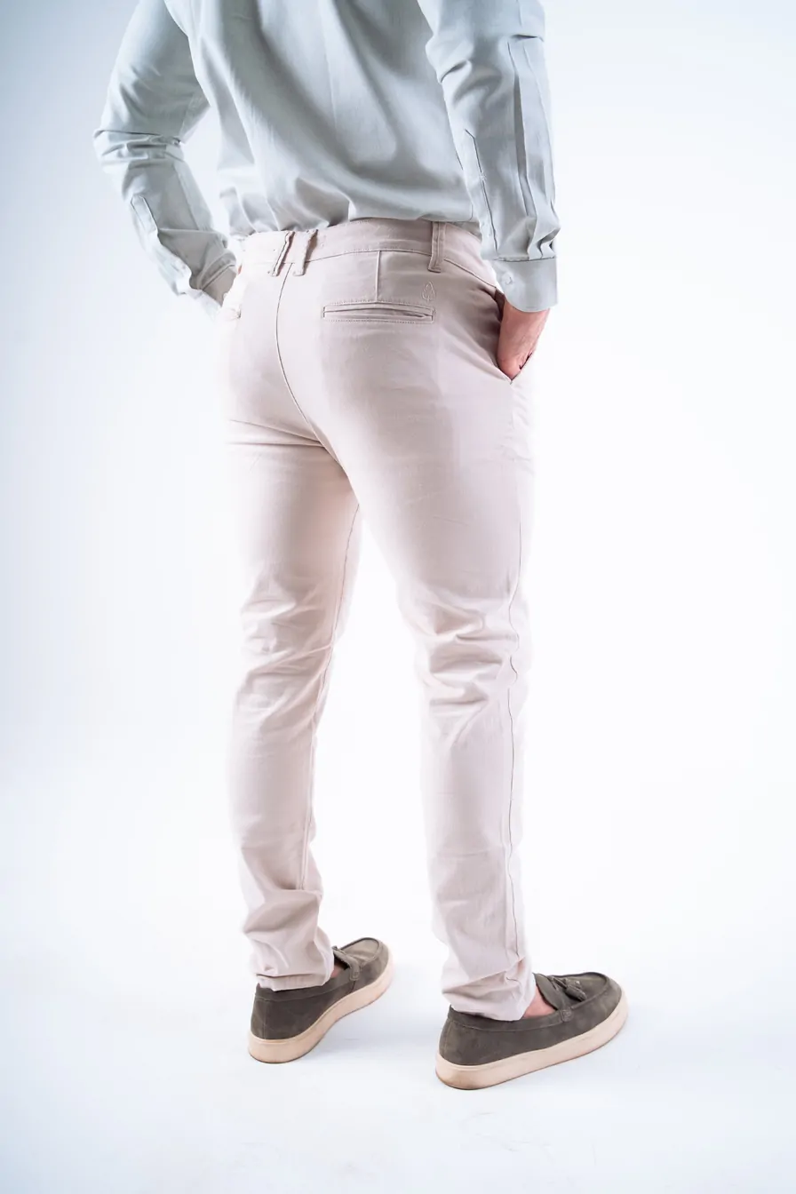 CALÇA SEMI SOCIAL CLASSIC BEGE - Imagem 3